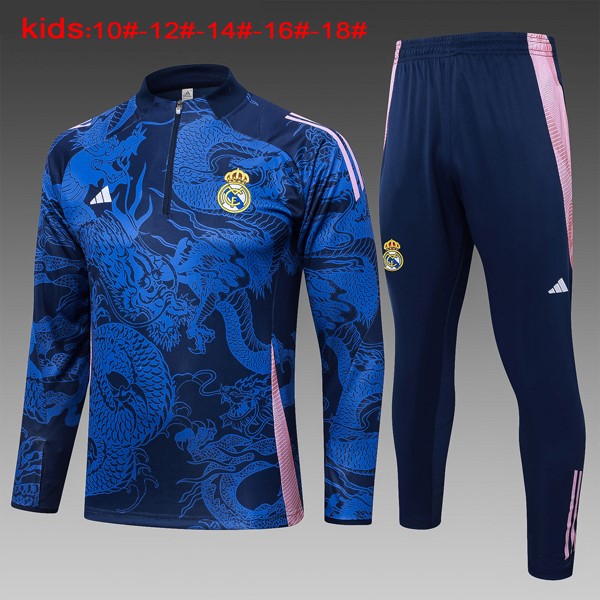 Niños Sudadera De Training Real Madrid 2024/25 Azul 3